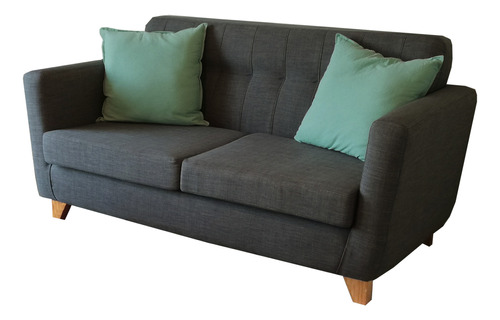 Sillon Sofa 2 Cuerpos Retro Nordico Placa Soft Antidesgarro