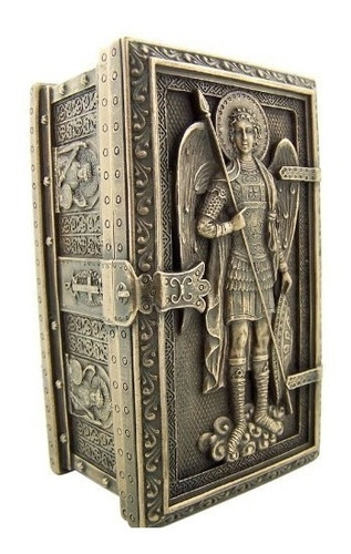 Cajas Decorativas De Bronce Fundido Frío Rosario Reliquia