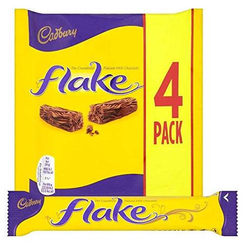 Barra De Dulce Original Cadbury Flake Pack Imported From The