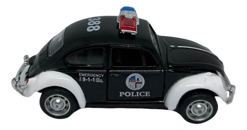 Carro Miniatura Fusca Policia
