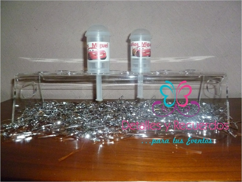 Base Porta Conos Acrílico Chico Candy Bar Mesa Dulces 1pz