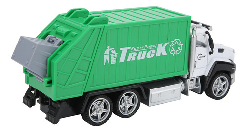 Camión De Basura Modelo American Sanitation 1:42 Alloy Pull