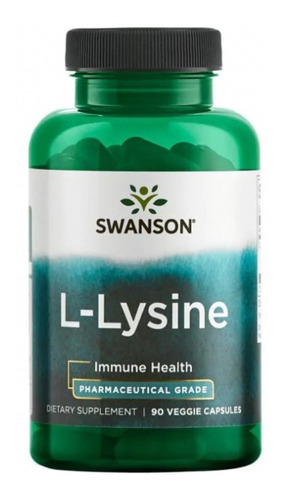 L-lisina 100% Pura 90 Capsulas 500mg Aminoacido Eg L06