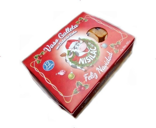 Vaso De Galleta Arequipe Nisilac  - Caja X 12 Und