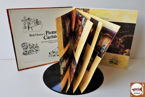 Lp Trilha Sonora - Piratas Do Caribe (eua /com Livreto/1968)