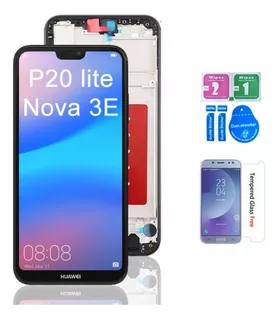 Pantalla Lcd Con Marco Para Huawei P20 Lite Nova 3e