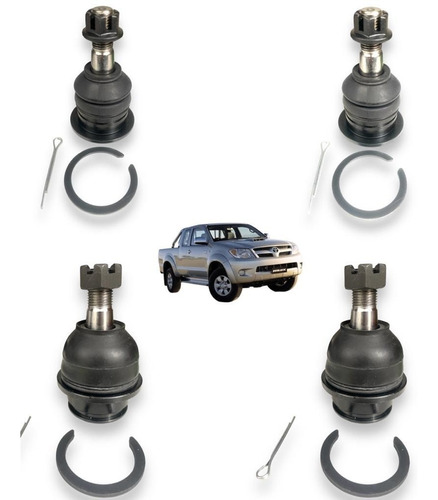 Kit Rotula Superior + Inferior Toyota Hilux 2014 2022 2gd 