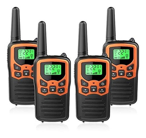 Walkie Talkies Con 22 Canales Frs, Moico Walkie Talkies Para