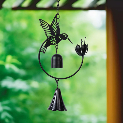 Cadena De Lluvia De Aves Viento Decorativo De 42 Pies
