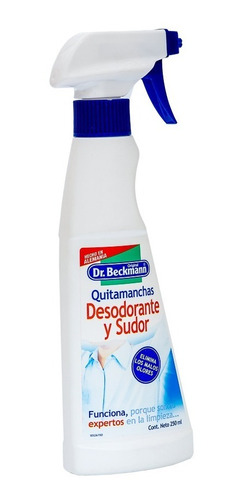 Quitamanchas De Desodorante Y Sudor Dr. Beckmann 250 Ml.