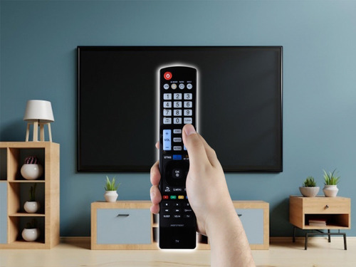 Imagen 2 de 10 de Control Remoto Compatible Con LG Akb73756567 Lcd Tv Smart