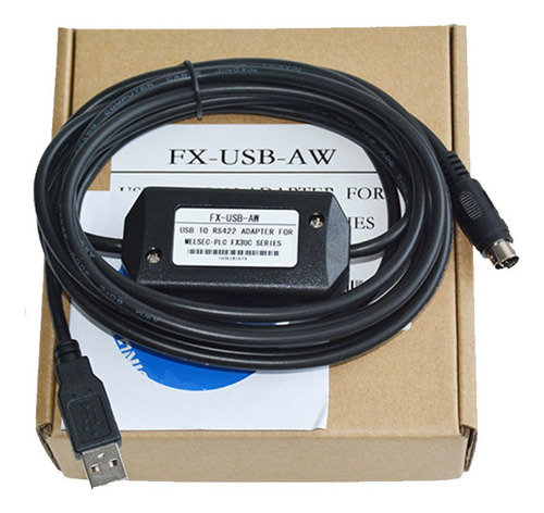 Cable Adapter Fx3u-usb-aw Para Plc Mitsubishi Melsec Gx Work