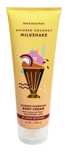  Bath & Body Works Hidratante Whipped Coconut Milkshake 226g