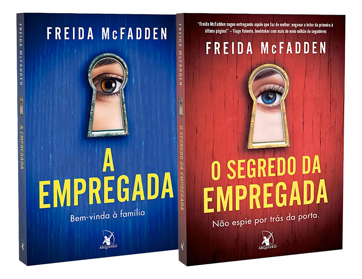 A Empregada + O Segredo Da Empregada, De Freida Mcfadden. Editorial Editora Arqueiro, Capa Mole Em Português, 2024