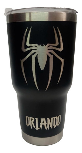 Termo Personalizado 30 Oz Laser Spiderman Araña