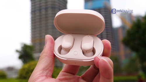 Imagem 3 de 3 de Xiaomi Redmi Airdots 3 Rosa Fone Lançamento Bluetooth 5