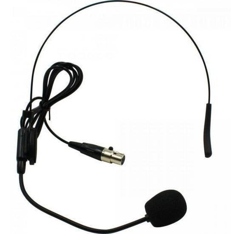 Microfone Headset Sem Fio Hd 750sf Preto Leson