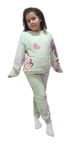Pijama Infantil Juvenil De Plush Premium Pronta Entrega
