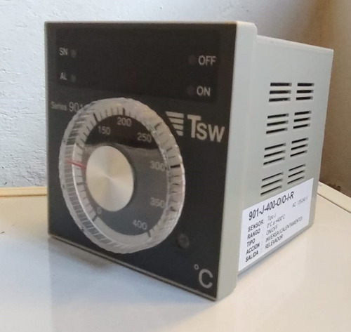 Control De Temperatura 0-400°c Para Horno Con Termopar J