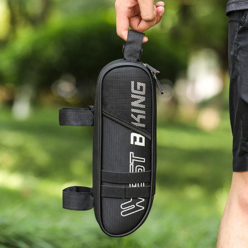 Bolsa Triangular Impermeable 13l Para Cuadro De Bicicleta