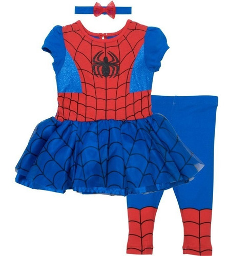 Disfraz Spiderman Para Bebe Talla 0-6m 100% Original