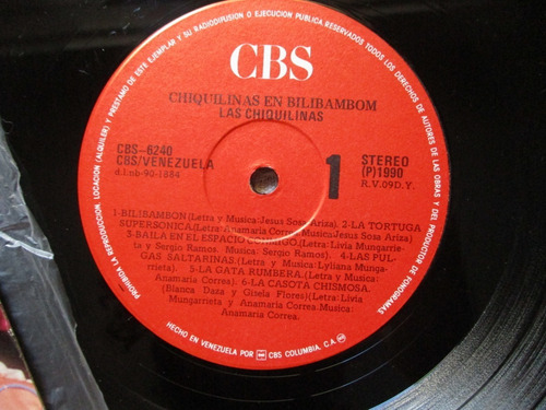 Las Chiquilinas - Chiquilinas En Bilibambom (cbs 1-462103)