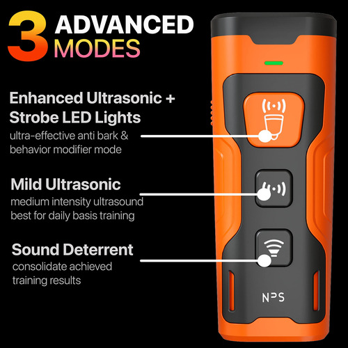 Anti Barking Device Ultrasonic Rechargeable Dog Barking