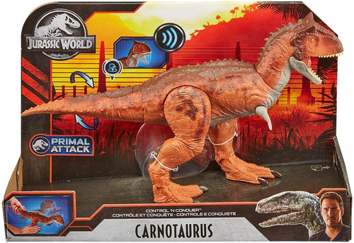 Jurassic World - Carnotauro Control De Ataque Gjt59