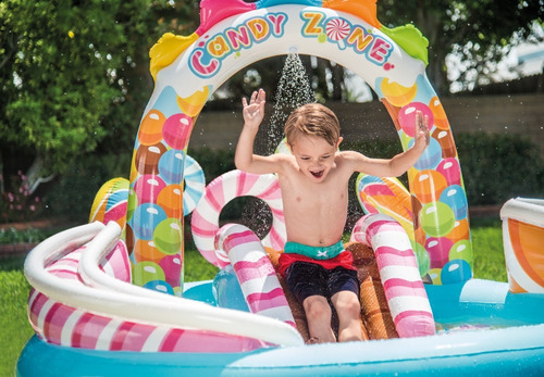 Playcenter Inflable Intex Candy Zone Agua Pileta Caramelos