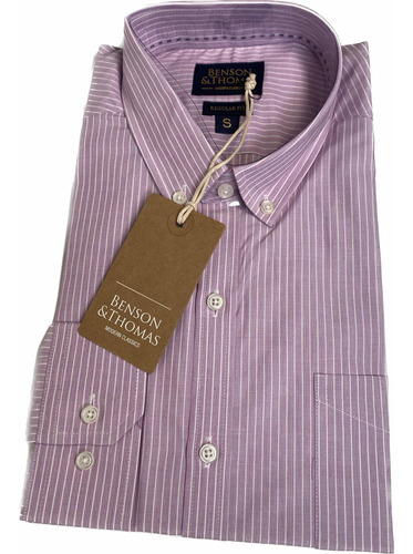 Camisa Button Down Benson Tomas Talle S Varios Colores