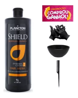 Progressiva Sem Formol Blindagem Shield Plancton 1l - Brinde