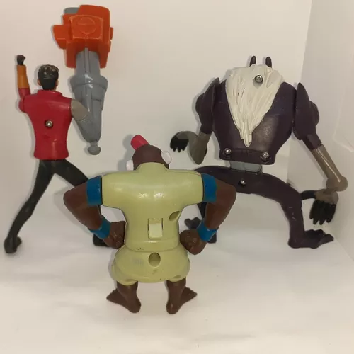 BONECO CARTOON NETWORK MUTANTE REX MACACO HAHA - PROMOCIONAL MC DONALD'S -  USADO E NO ESTADO - PALADINO LEILÕES