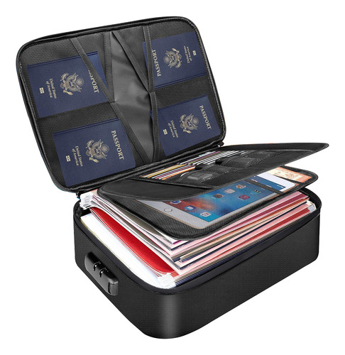 Bolsa De Documentos E Arquivo Com Fechadura À Prova De Fogo