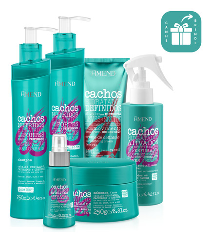 Kit Amend Cachos 6 Sh Con Mas Leav Fechados Day After Óleo