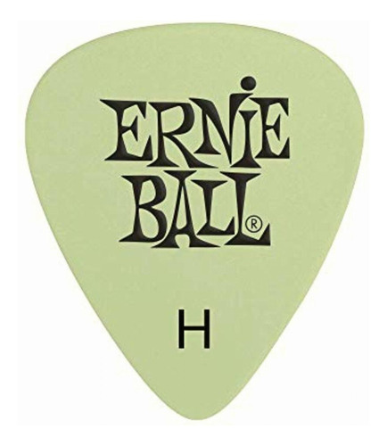 Ernie Ball Púas Para Guitarra, Celulosa, Gruesas,