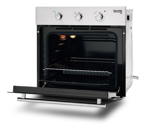 Imagem 2 de 2 de Forno de embutir elétrico Fischer Max Gusto 70L aço inoxidável 220V
