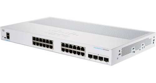 Switch Cisco Cbs250-24p Adm 24 Gigabit + 4 Sfp