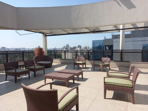 Imagem 11 de 13 de Flat Com 1 Dormitório À Venda, 37 M² Por R$ 385.000 - Itaim Bibi - São Paulo/sp - Fl0042