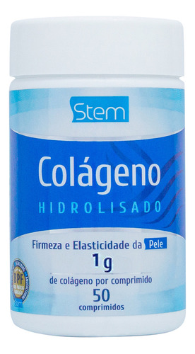 Colágeno 1000mg (50 Comprimidos) - Stem Pharmaceutical