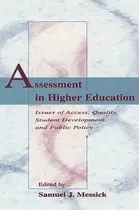 Comprar Assessment In Higher Education, De Samuel J. Messick. Editorial Taylor Francis Inc, Tapa Dura En Inglés