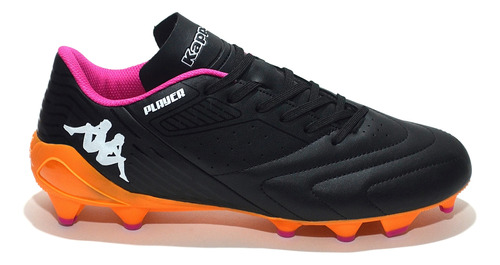 Botines Kappa Modelo Player Base Fg - Color Negro 