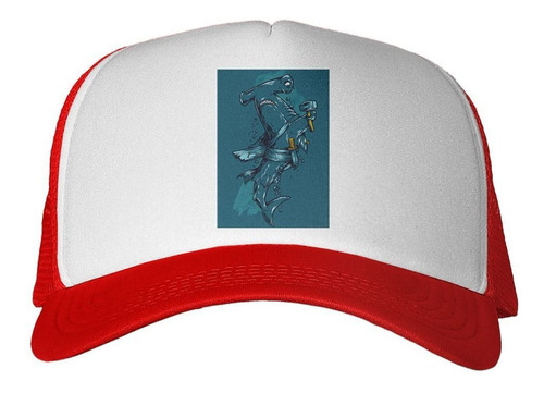 Gorra Tiburon Martillo Martillando M1