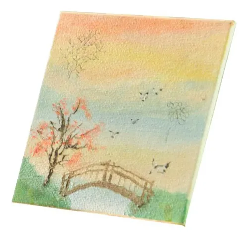 Set De 30 Minilienzos Para Artistas, Pintura Artesanal, Dibu