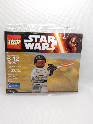Lego Star Wars Polybag 30605 Minifigura Finn Año 2016