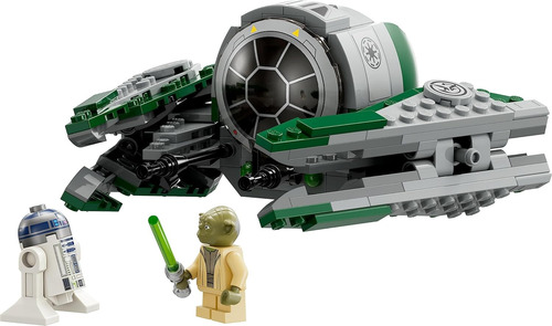 Lego Star Wars Caza Estelar Jedi Starfighter Yoda Set 75360 246 Caza Estelar Jedi De Yoda 75360 (Usado)