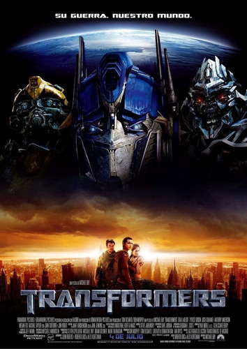 Poster Original Cine: Transformers