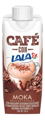 6 Pza Café Con Leche Lala Chocolate 330 Ml