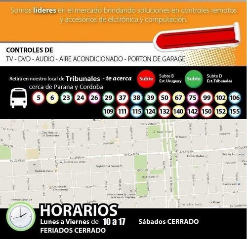 Imagen 7 de 10 de Control Remoto Universal Aire Acondicionado Mayorista X10 Un
