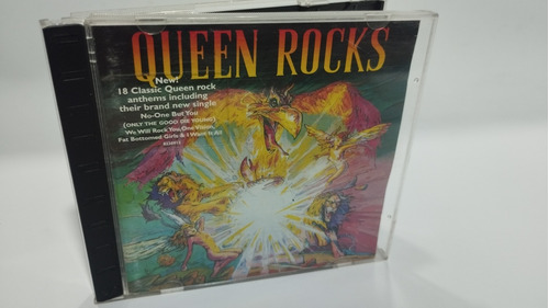 Queen Rocks (cajita Sin El Cd) Italia Freddie Mercury 