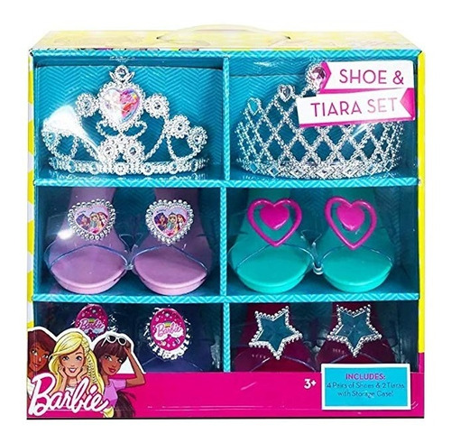 Barbie Zapato Y Tiara Set